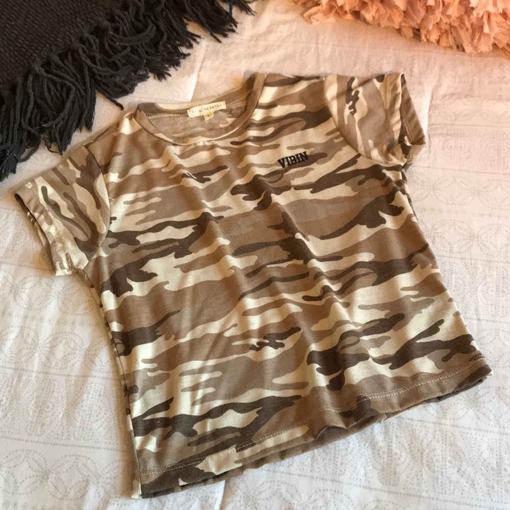 L.A. Hearts Camo Vibin T-Shirt